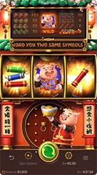 Piggy Gold · Mekanisme Simbol Wild Pengganda pada Slot Piggy Gold